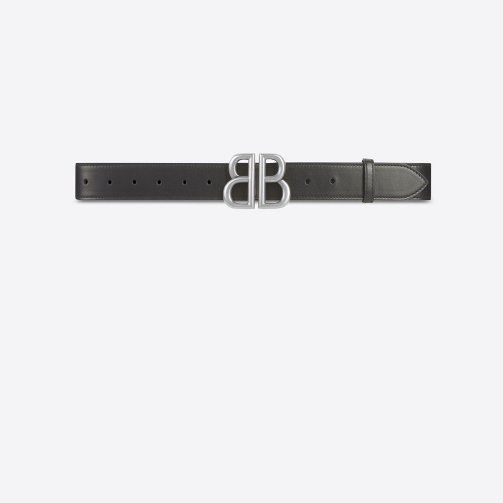 Balenciaga x Gucci The Hacker Project Belt - BB Logo - Black size 90